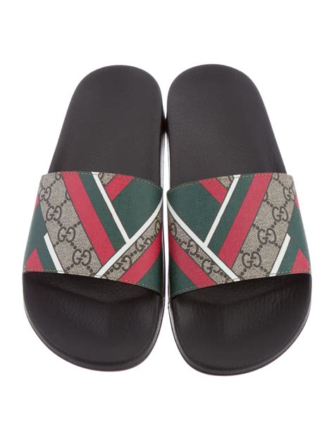 on sale gucci slides|Gucci slides sale women's.